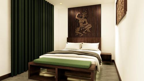 Ένα ή περισσότερα κρεβάτια σε δωμάτιο στο Sok Hotel And Coffee Siem Reap
