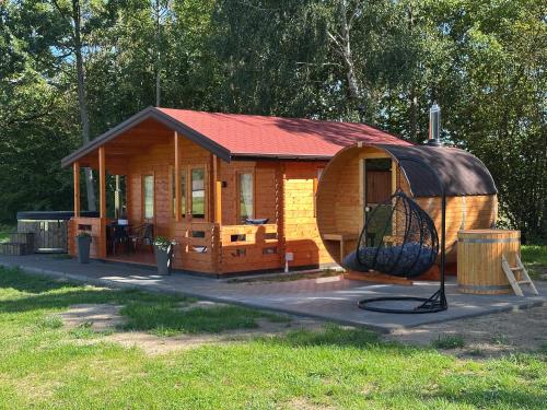 Ranczo Rogowo jacuzzi sauna łowisko