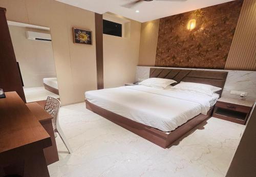 Katil atau katil-katil dalam bilik di Giri Comfort