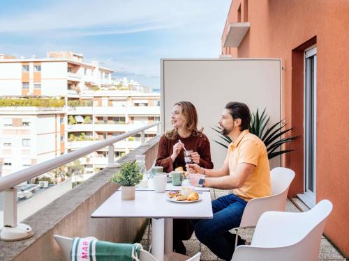 Balkoni atau teres di Aparthotel Adagio Access Marseille Prado Périer