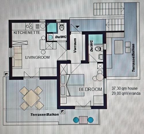 Plano de Haus Asterakia
