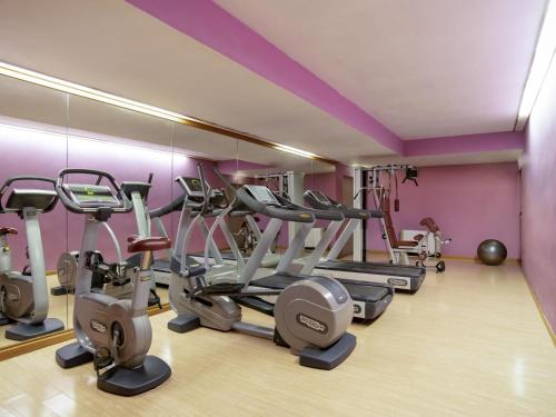Γυμναστήριο ή/και όργανα γυμναστικής στο Mercure Roma West