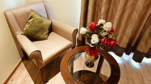 Zona de estar de ASR Parklane, A Bergamont Hotel - Hosur