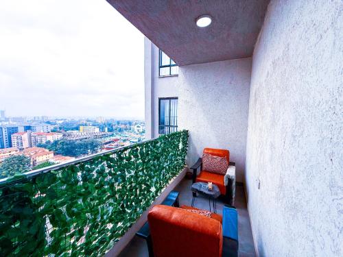 Zona de estar de 1404 Roseville Family Stays - Heated Rooftop Pool, Kids Play, Garden