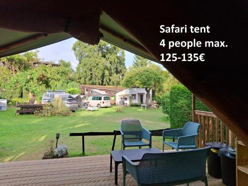 Gallery image of Camping des 3 Pommiers - Tentes Safari in Houyet
