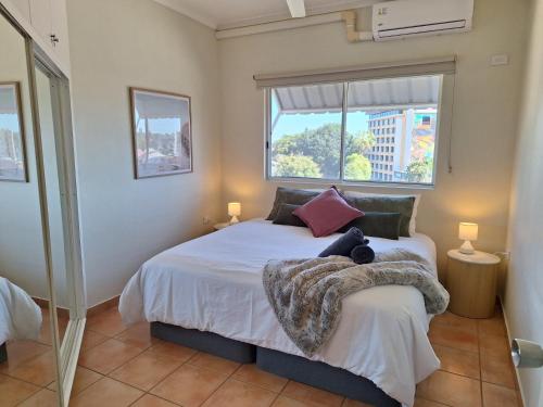 Postel nebo postele na pokoji v ubytování Sunset Apartments - 2 brm 2 bth Darwin City