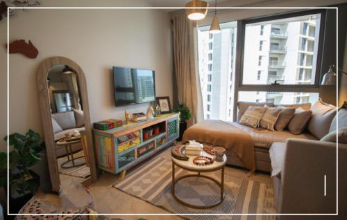 Emy's Chic Sunny Studio in Zed Towers