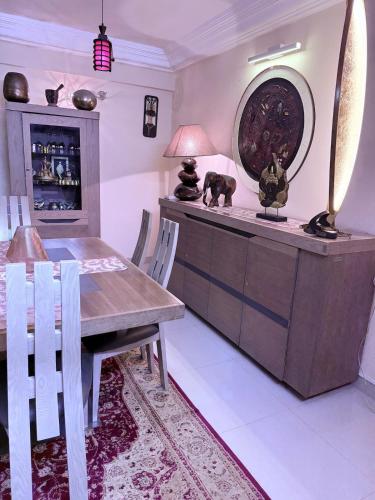 Χώρος καθιστικού στο At heart of Virage - best spot to stay in Dakar