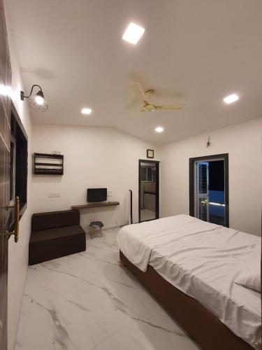 Ένα ή περισσότερα κρεβάτια σε δωμάτιο στο Comfort Backwater Villa