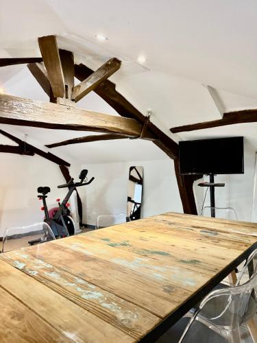Μια τηλεόραση ή/και κέντρο ψυχαγωγίας στο Studio 4 - Cinéma Sport Parking - DABNB