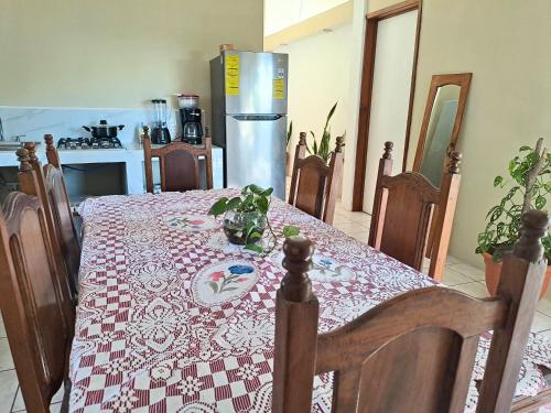 Η κουζίνα ή μικρή κουζίνα στο Katún boutique hotel