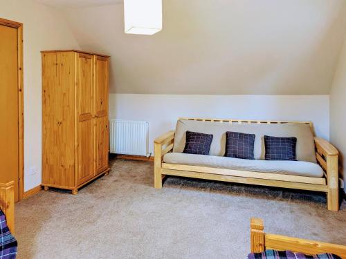 Postel nebo postele na pokoji v ubytování Rowan Cottage
