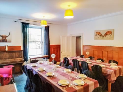 Posezení v ubytování Colzium Farmhouse