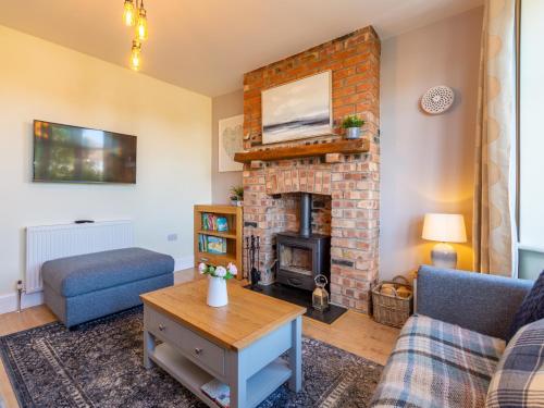 Χώρος καθιστικού στο Sea Fever