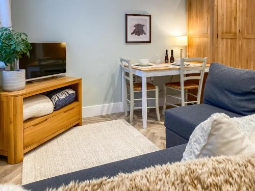 Posezení v ubytování Woodland Lodge