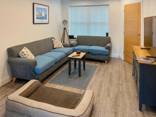 Et opholdsområde på Norfolk Broads Cottage