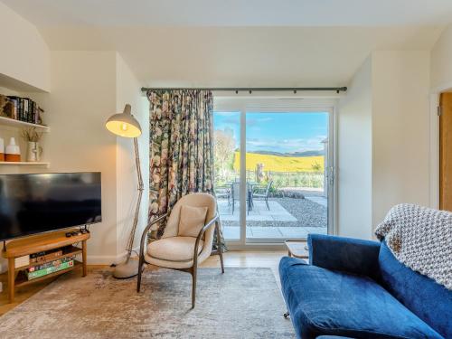 Et tv og/eller underholdning på Newbigging Farm Cottage