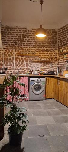 Dapur atau dapur kecil di Ava House Taş Oda 1