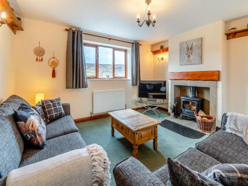 TV a/nebo společenská místnost v ubytování Stable Cottage - Uk42936