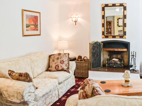 Et opholdsområde på Tansey Cottage