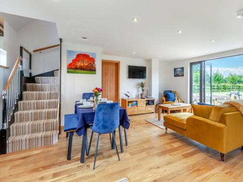 Χώρος καθιστικού στο Gladwyns Farm Lodge