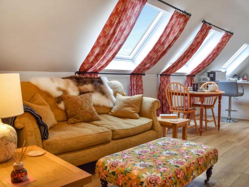 Χώρος καθιστικού στο Orchard Loft