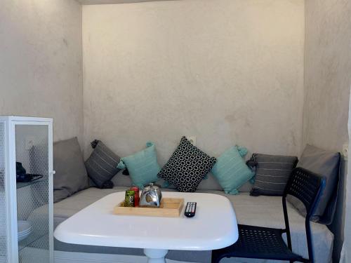 Zona de estar de Studio Turquesa Kasbah Tangier