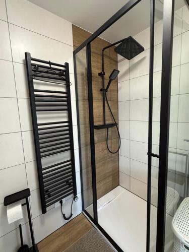 Ένα μπάνιο στο Studio Mimi Bled