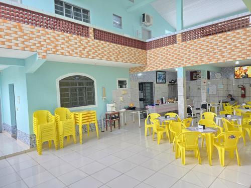 En restaurant eller et andet spisested på Pousada Boa Vista
