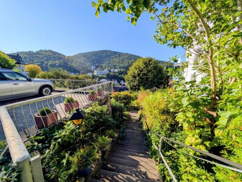 ゲストハウスから撮影された、または一般的な山の景色