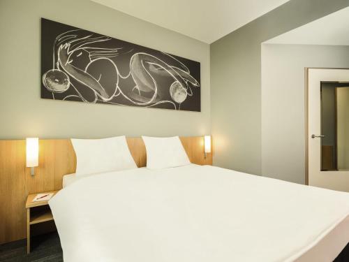 Cama o camas de una habitación en Ibis Vienna Airport