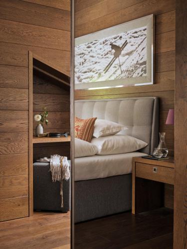 Postel nebo postele na pokoji v ubytování Hotel Sandhof