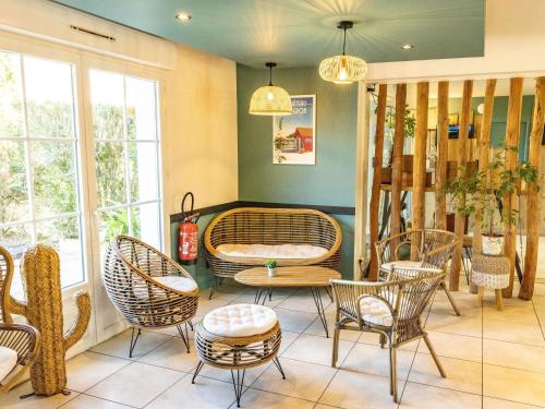 Χώρος καθιστικού στο ibis Styles Marennes d'Oléron