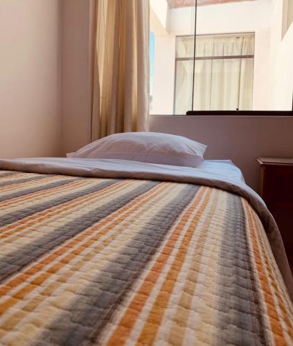 Cama o camas de una habitación en Hotel Silver