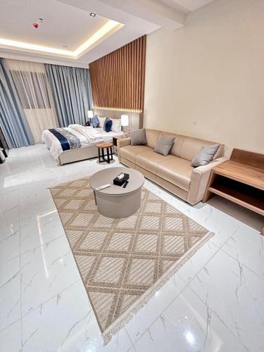 Posezení v ubytování غنى الأفق