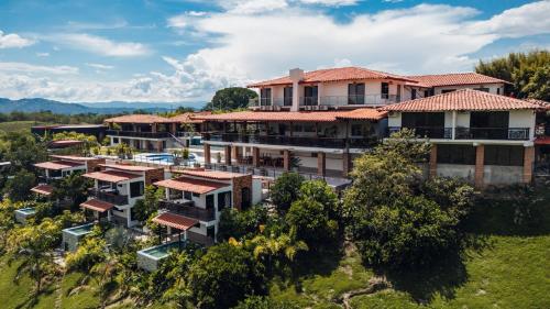 an overhead view of a building with red roof at Antara Resort in Alcalá