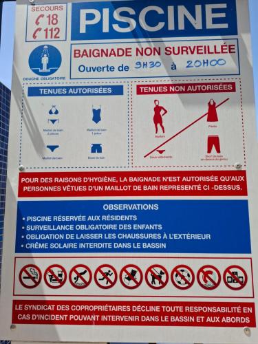 Appartement avec place de parking et accès piscine privée