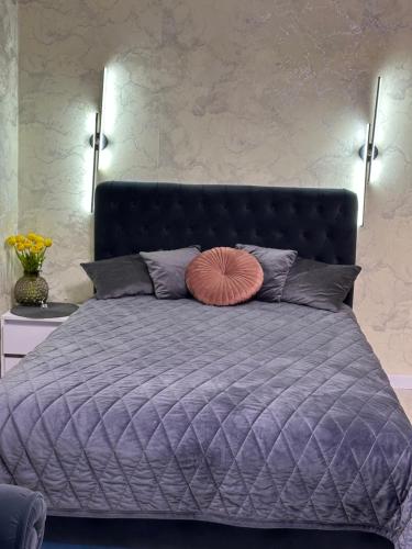 Postel nebo postele na pokoji v ubytování VIP apartment