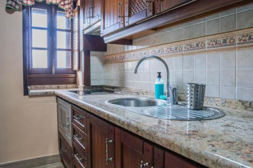 Køkken eller tekøkken på Casa Rural Monte del Agua