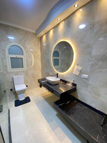 Koupelna v ubytování Selora Villa