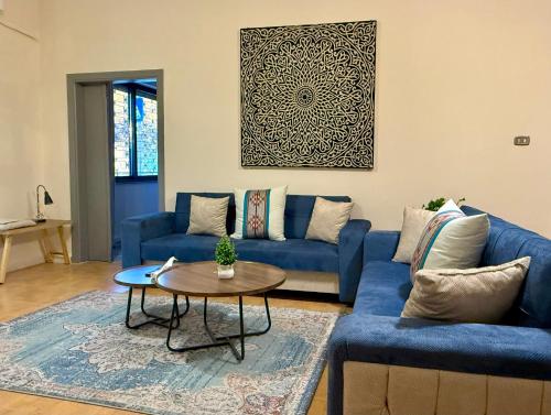 Zona d'estar a Spacious central apartment