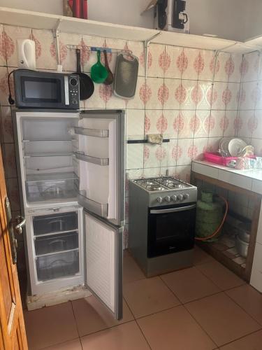 Køkken eller tekøkken på Colbel appartement