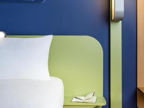 Katil atau katil-katil dalam bilik di Ibis Budget Montelimar