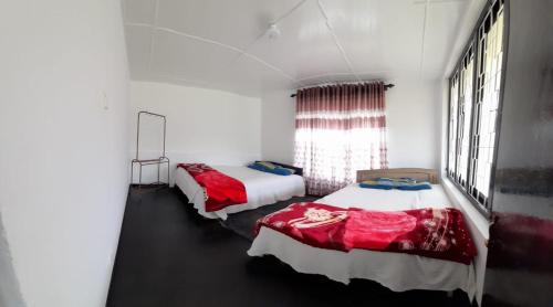 Katil atau katil-katil dalam bilik di Sunrise Hostel & Rooms Kandapola