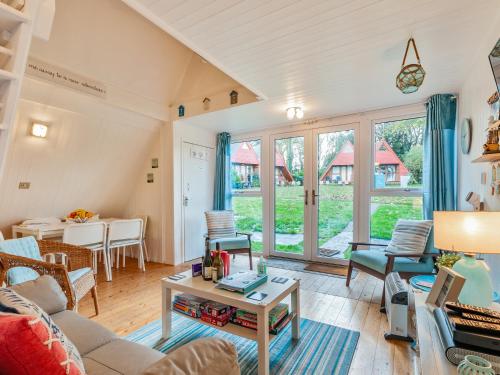 Χώρος καθιστικού στο Chalet 56