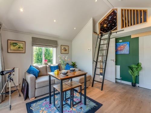 a living room with a ladder and a couch at Cranbourne Chase Stargazer - Ukc6914 in Pentridge