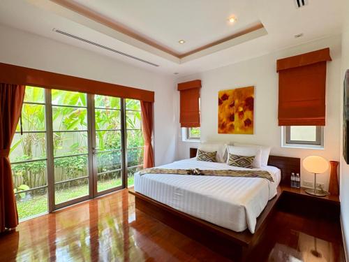 Ένα ή περισσότερα κρεβάτια σε δωμάτιο στο The Residence Resort