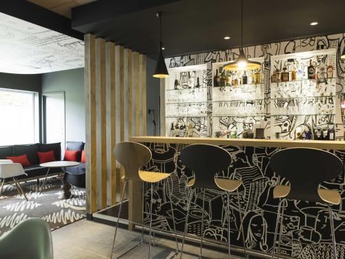 Ibis Wavre Brussels Eastにあるシーティングエリア