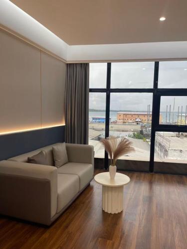Гостиная зона в Tang Mow Hotel