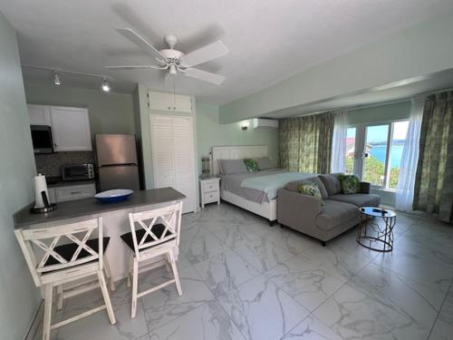 Χώρος καθιστικού στο Beach Condo
